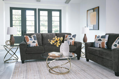 Erinslane 2-Piece Sofa and Loveseat - Dusk