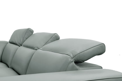 Holly Power Reclining Corner Sectional (Grey)