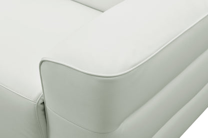 Holly Power Reclining Corner Sectional (White)