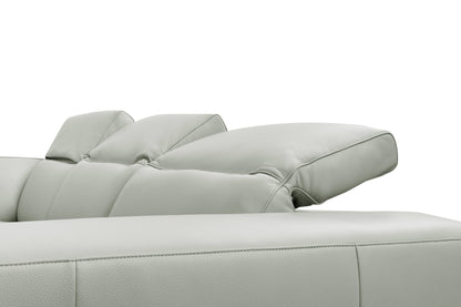 Noel Power Reclining Sectional with Chaise (Grey)