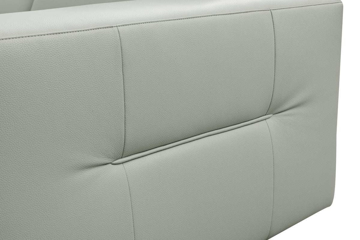 Noel Power Reclining Sectional with Chaise (Grey)