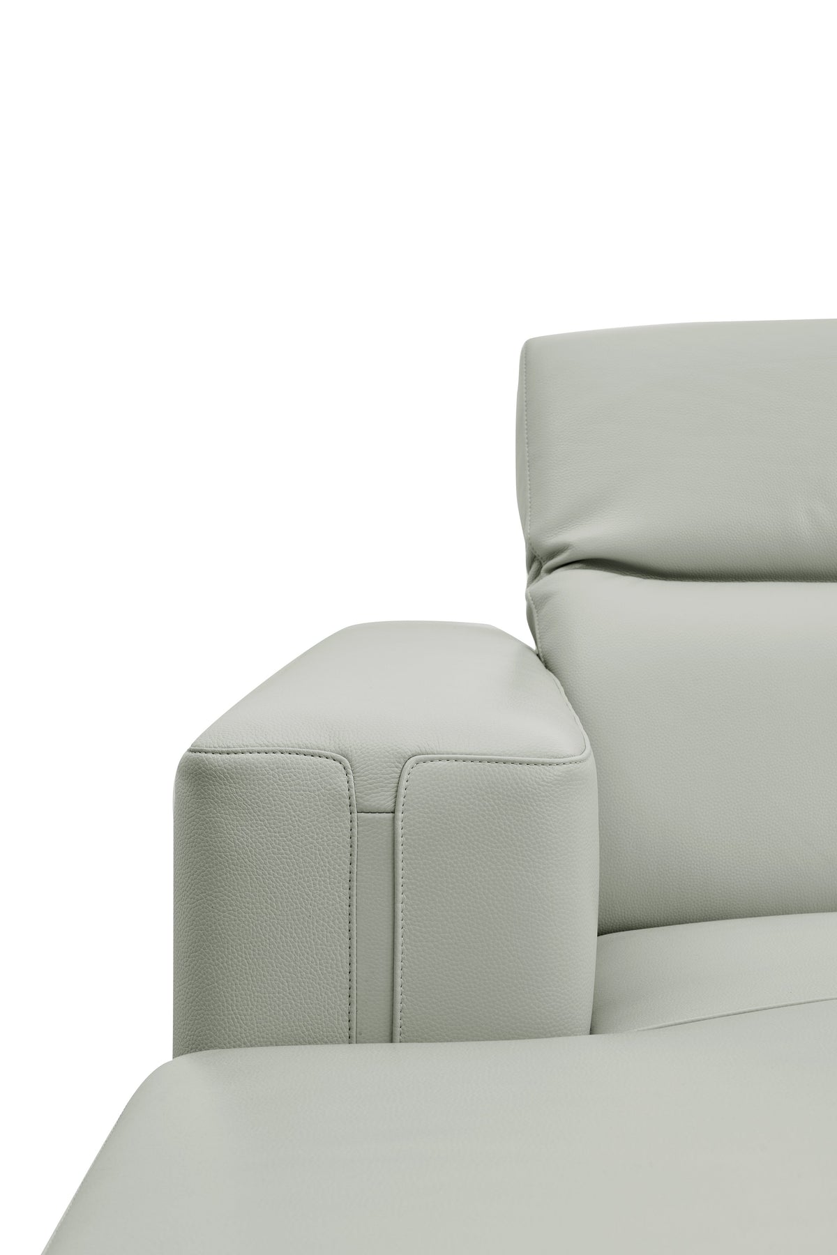 Noel Power Reclining Sectional with Chaise (Grey)