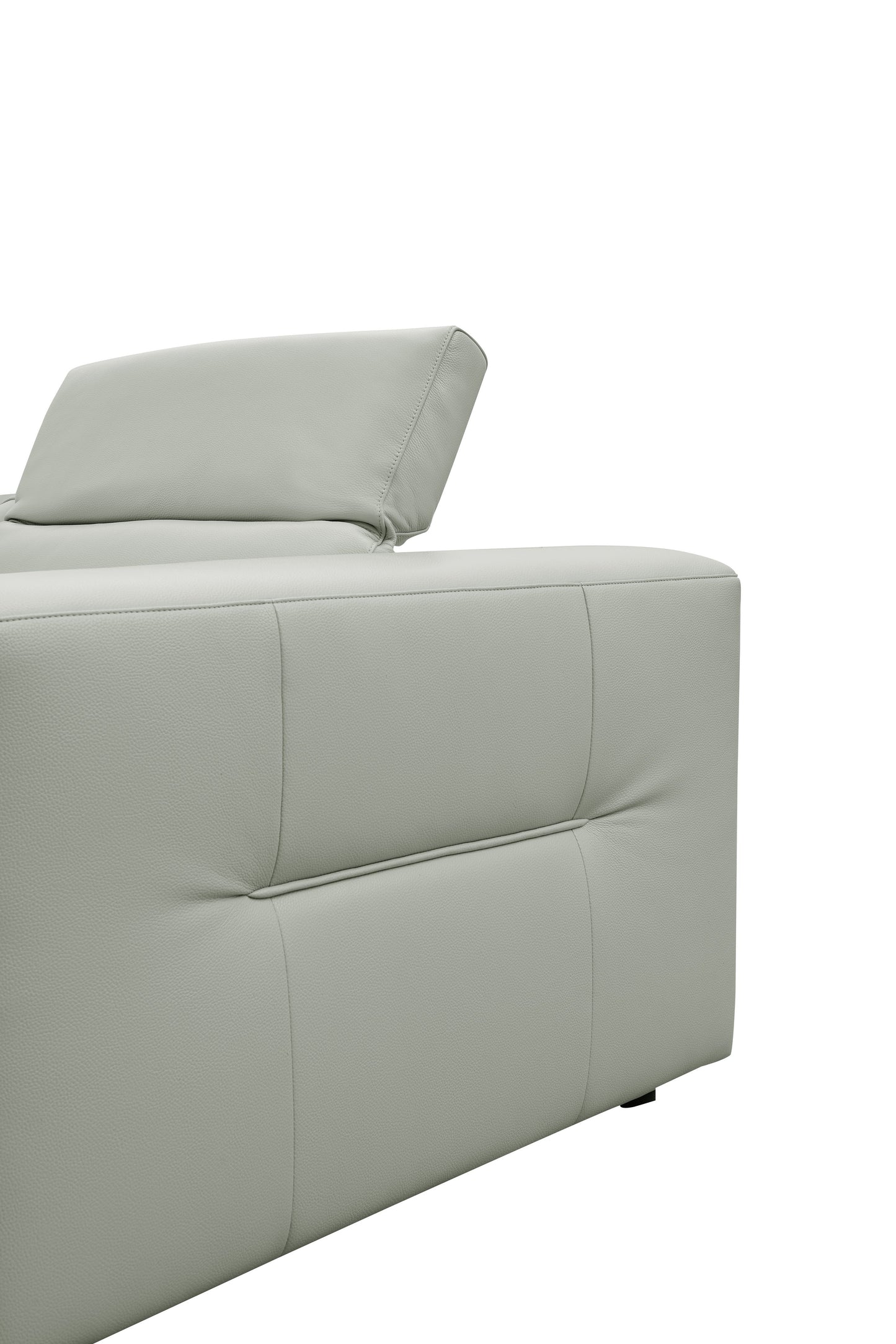 Noel Power Reclining Sectional with Chaise (Grey)
