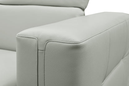 Noel Power Reclining Sectional with Chaise (Grey)