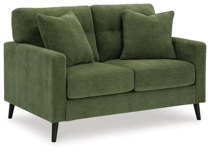 Bixler 2-Piece Sofa and Loveseat - Olive