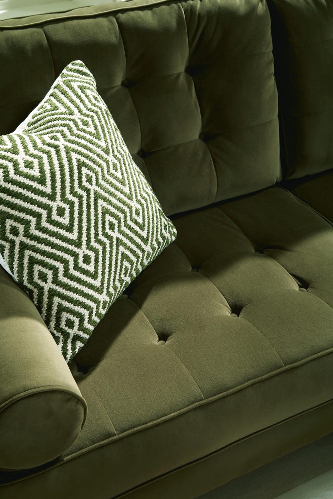 Reveon Lakes 2-Piece Sofa and Loveseat - Olive