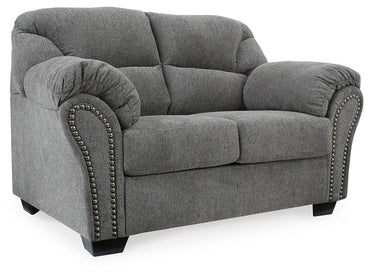 Allmaxx 2-Piece Sofa and Loveseat - Pewter