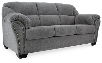 Allmaxx 2-Piece Sofa and Loveseat - Pewter