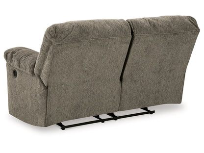 Alphons Manual Reclining Loveseat - Putty