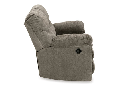 Alphons Manual Reclining Loveseat - Putty