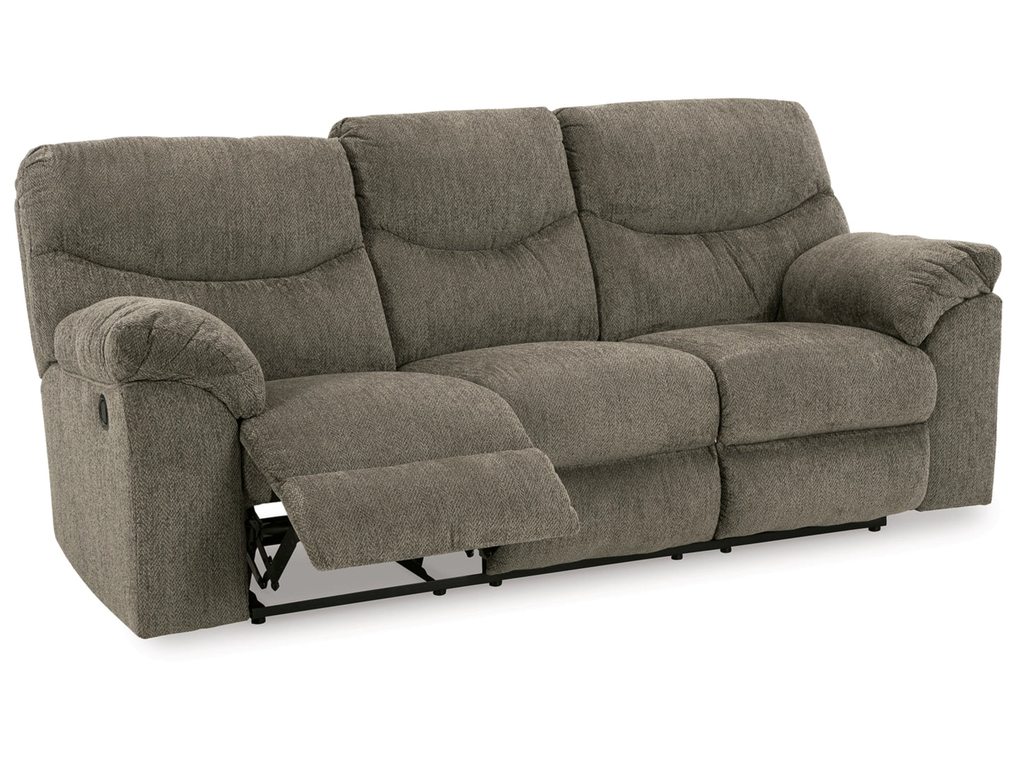Alphons Manual Reclining Sofa - Putty