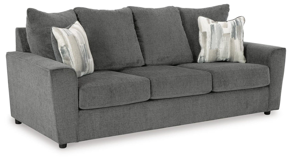 Stairatt 2-Piece Sofa and Loveseat - Gravel