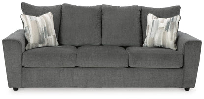 Stairatt 2-Piece Sofa and Loveseat - Gravel