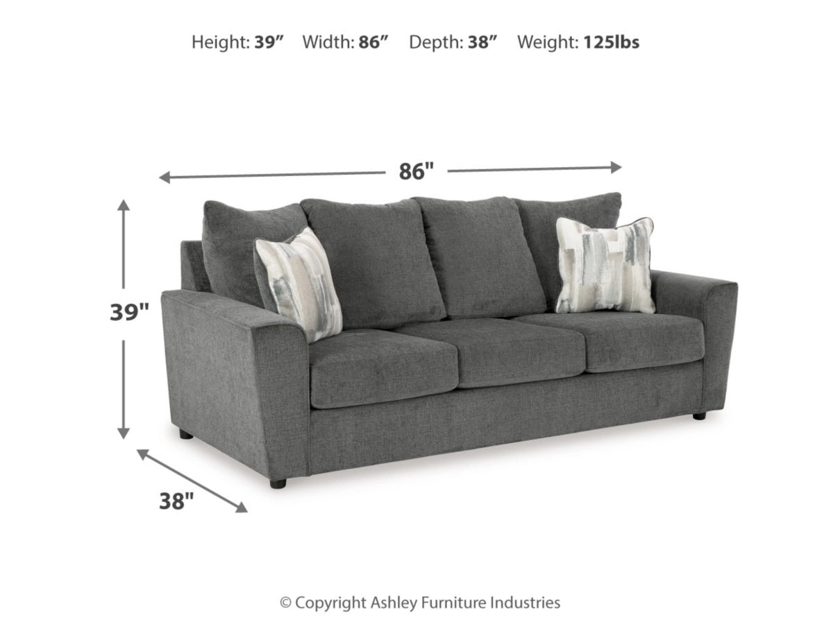 Stairatt Sofa - Gravel