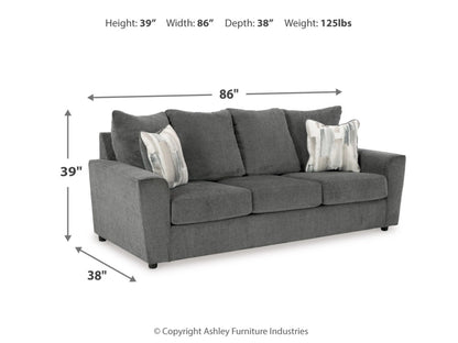 Stairatt Sofa - Gravel