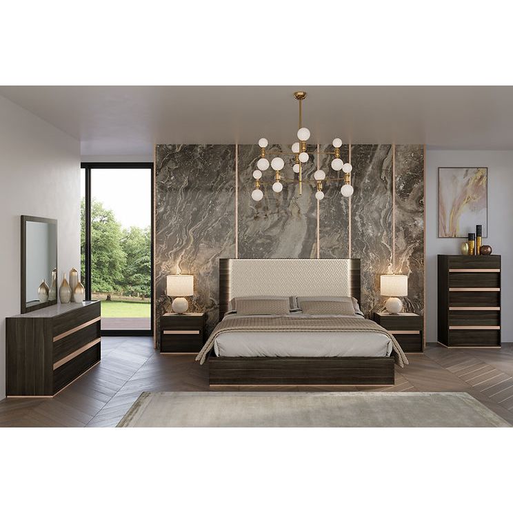 Christine Collection (Oak) Bedroom Set