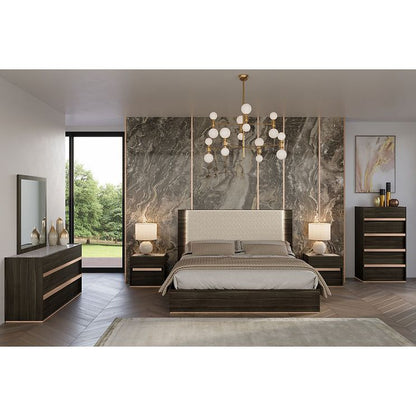 Christine Collection (Oak) Bedroom Set