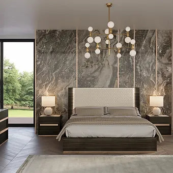 Christine Collection (Oak) Bedroom Set