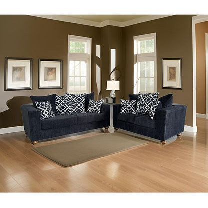 Graphite S&L (Black) Living Room Set