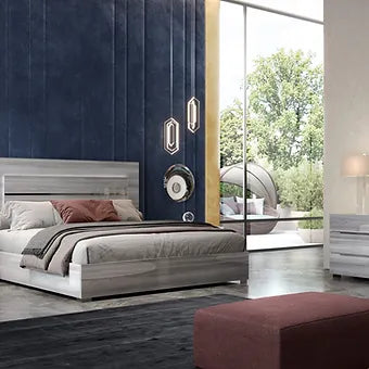Premium Collection (Grey) Bedroom Set