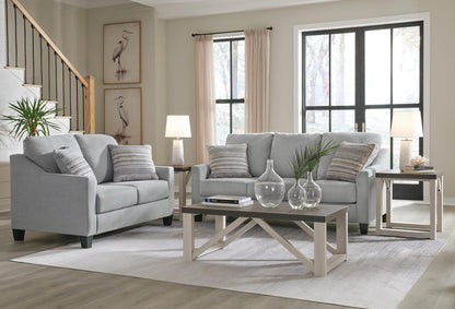 Adlai 2-Piece Sofa and Loveseat - Shadow