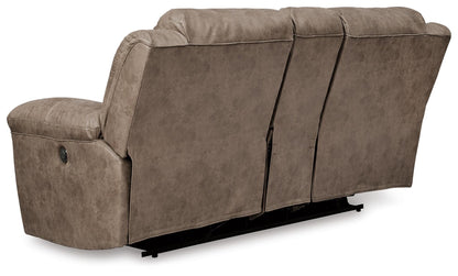 Stoneland Manual Reclining Loveseat with Console