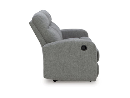 Moreau Place Reclining Sofa - Sterling