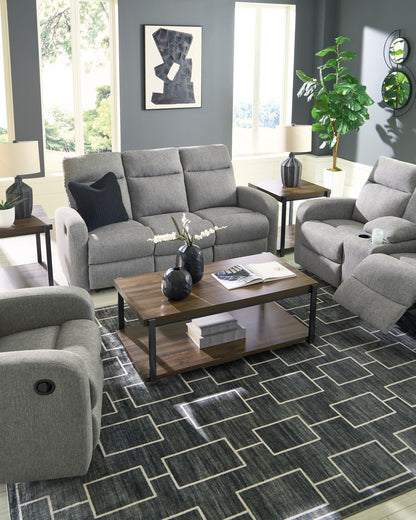 Gauntlet Reclining Living Room Set