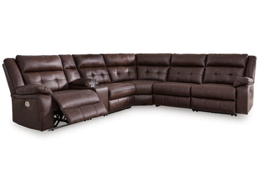 Punch Up 6-Piece Dual Power Reclining Modular Sectional with Console