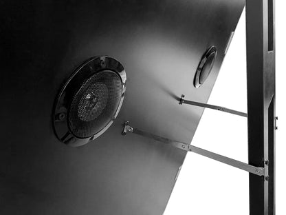 Hollywood 2 (Gold) Floor Mirror