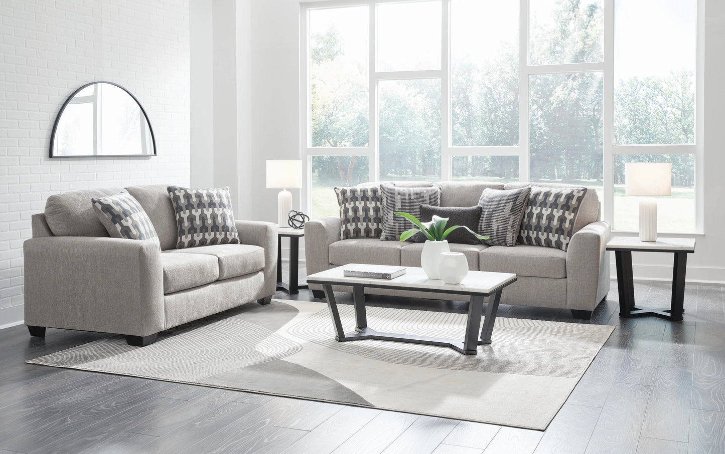 Frank's Sofa and Loveseat