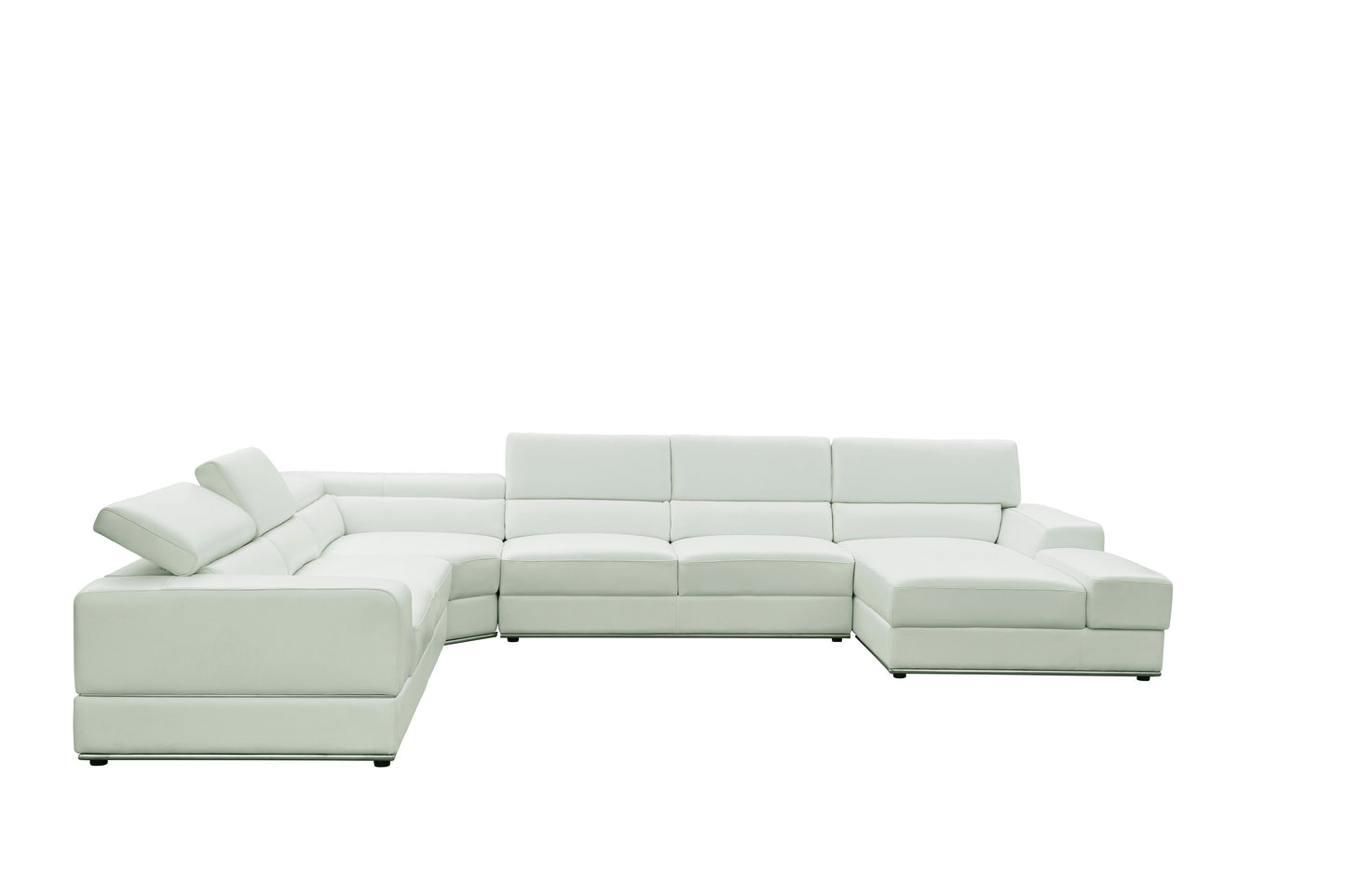 Nella Sectional Sofa (White)