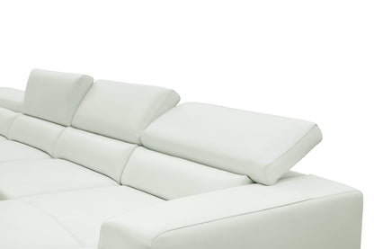 Nella Sectional Sofa (White)