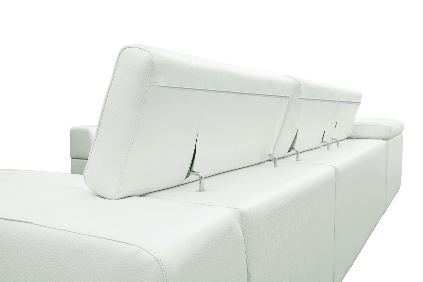 Nella Sectional Sofa (White)
