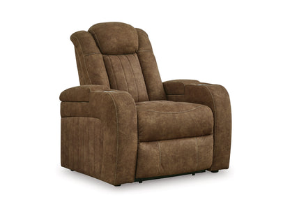 Wolfridge Dual Power Recliner - Brindle