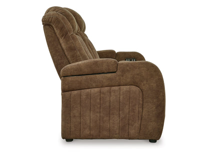 Wolfridge Dual Power Reclining Sofa - Brindle