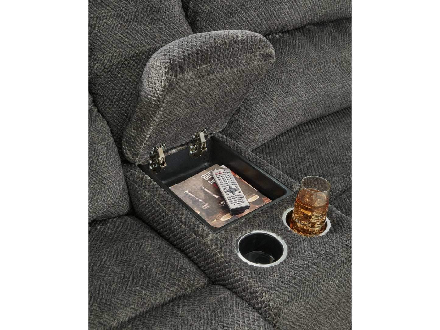Keensburg 3-Piece Power Reclining Sectional - Smoke