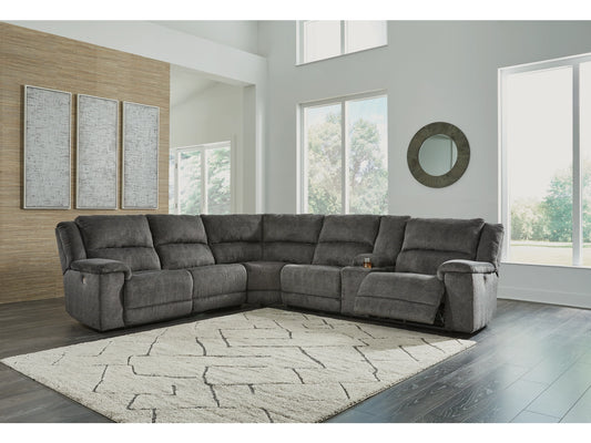 Keensburg 3-Piece Power Reclining Sectional - Smoke