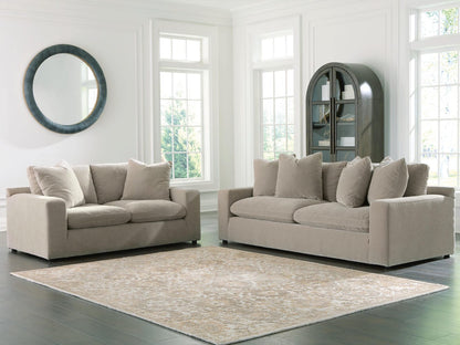 Maxton Heights 2-Piece Sofa and Loveseat - Pebble