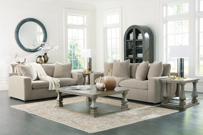 Maxton Heights 2-Piece Sofa and Loveseat - Pebble