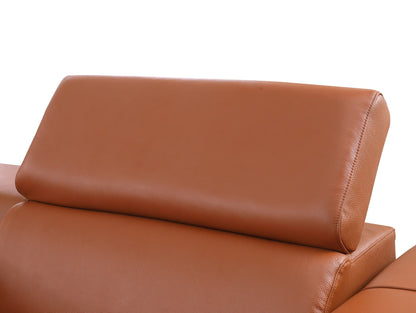 Picasso II Reclining Sectional 7-Piece (Caramel)