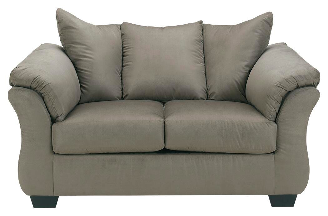 Darcy 2-Piece Sofa and Loveseat - Cobblestone