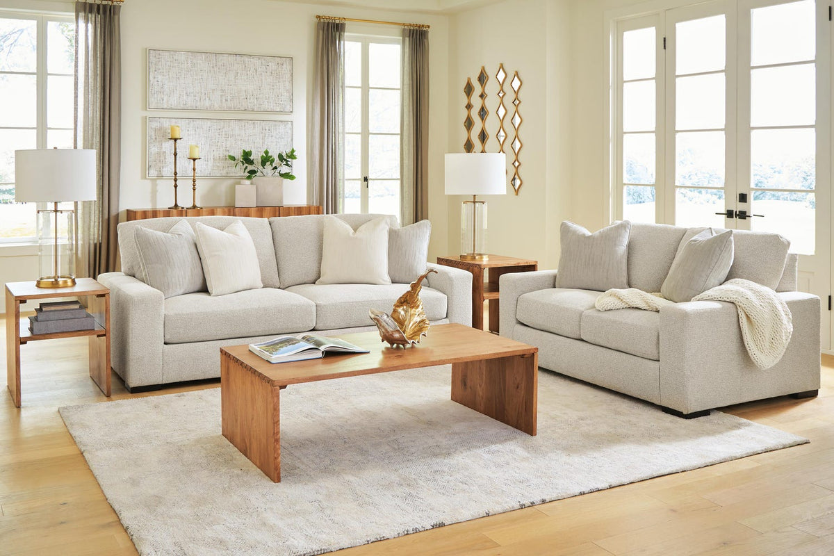 Conlee-Pike 2-Piece Sofa and Loveseat - Linen