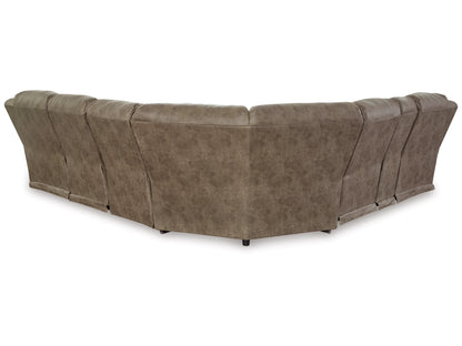 Ravenel 4-Piece Power Reclining Sectional - Fossil