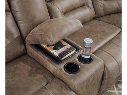 Ravenel 4-Piece Power Reclining Sectional - Fossil
