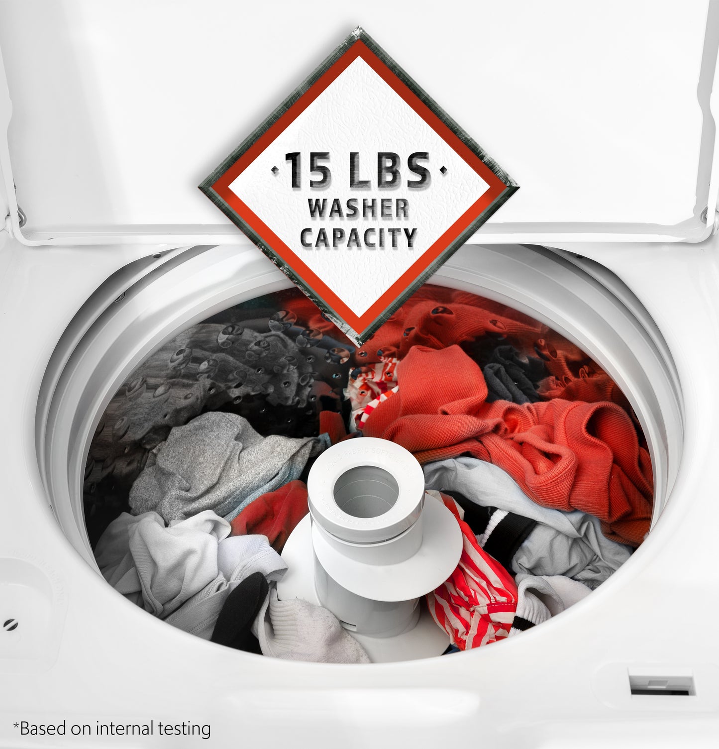 Hotpoint® 4.0 cu. ft. Capacity Washer with Stainless Steel Basket,Cold Plus and Water Level Control