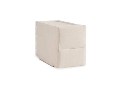 Modmax 8-Piece Modular Next-Gen Nuvella™ Performance Fabric Sectional with Chaise and Storage Consoles