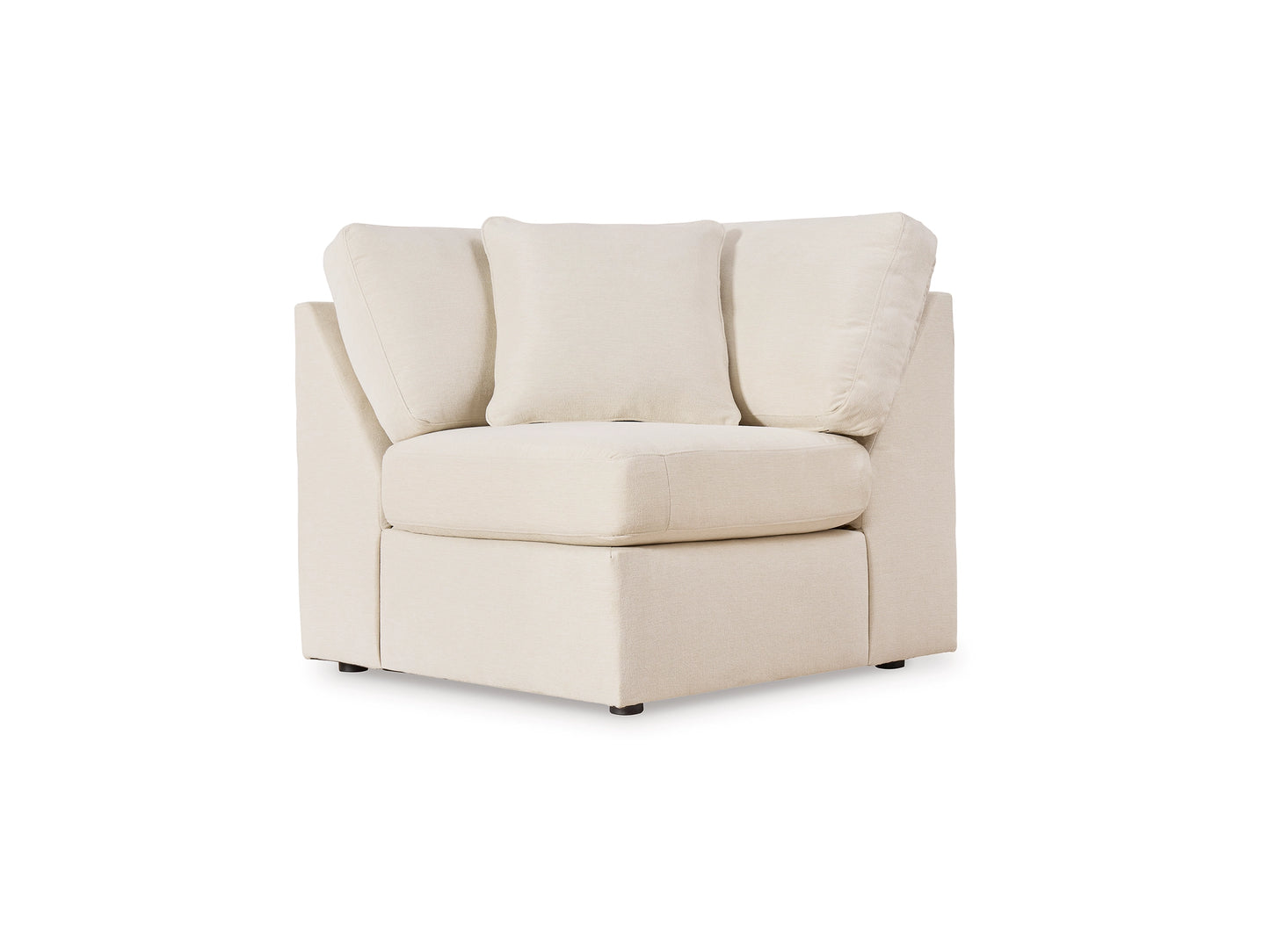Modmax 8-Piece Modular Next-Gen Nuvella™ Performance Fabric Sectional with Chaise and Storage Consoles