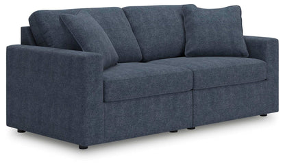 Modmax 2-Piece Modular Sofa and Loveseat - Ink
