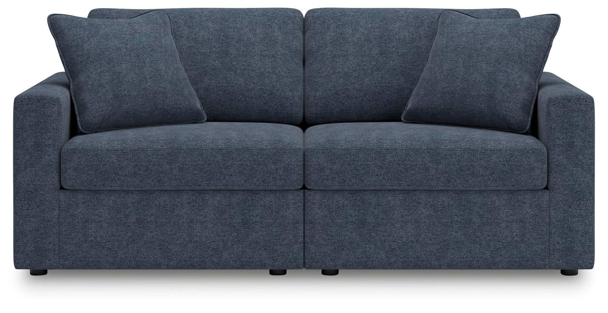 Modmax 2-Piece Modular Sofa and Loveseat - Ink